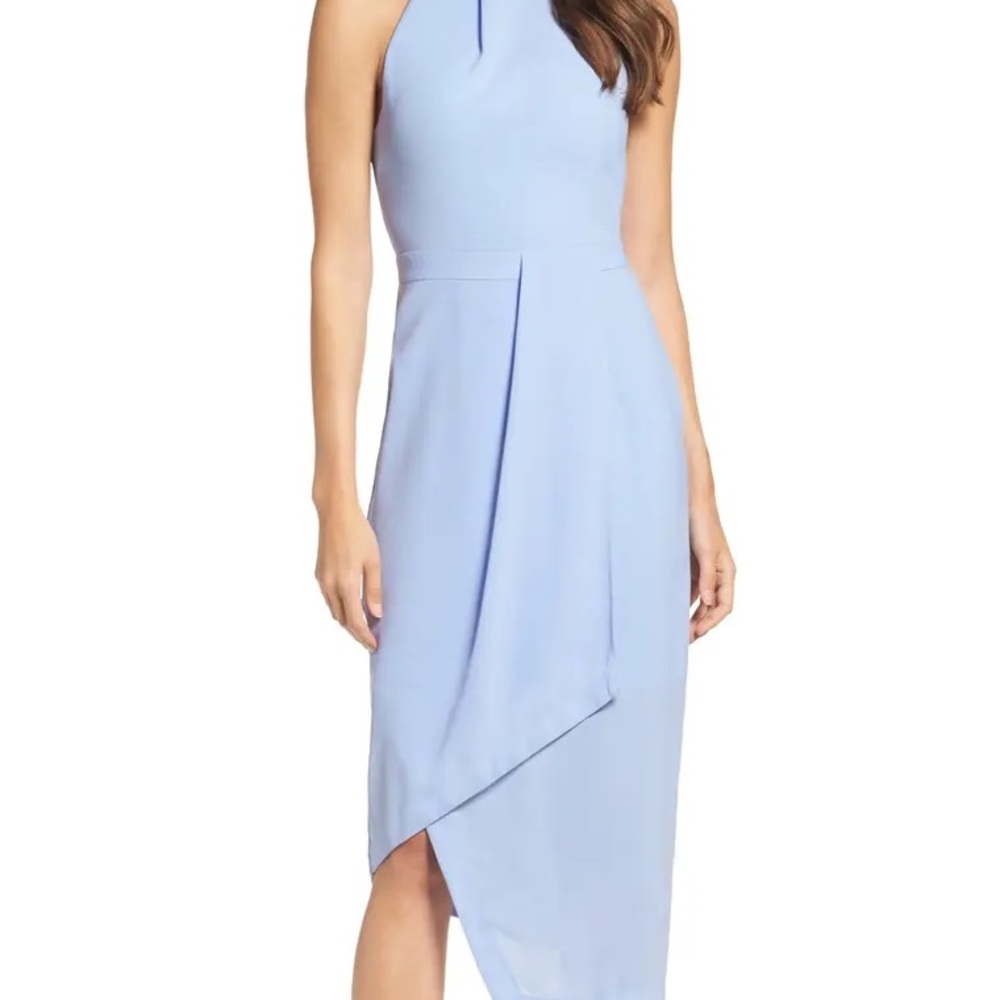 Cooper St Cornflower Asymmetrical Dress